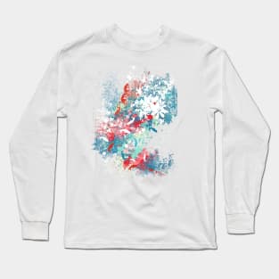 koi in the leaves Long Sleeve T-Shirt